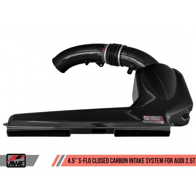 AWE 4.5" S-Flo Carbon Intake for RS3/TTRS 